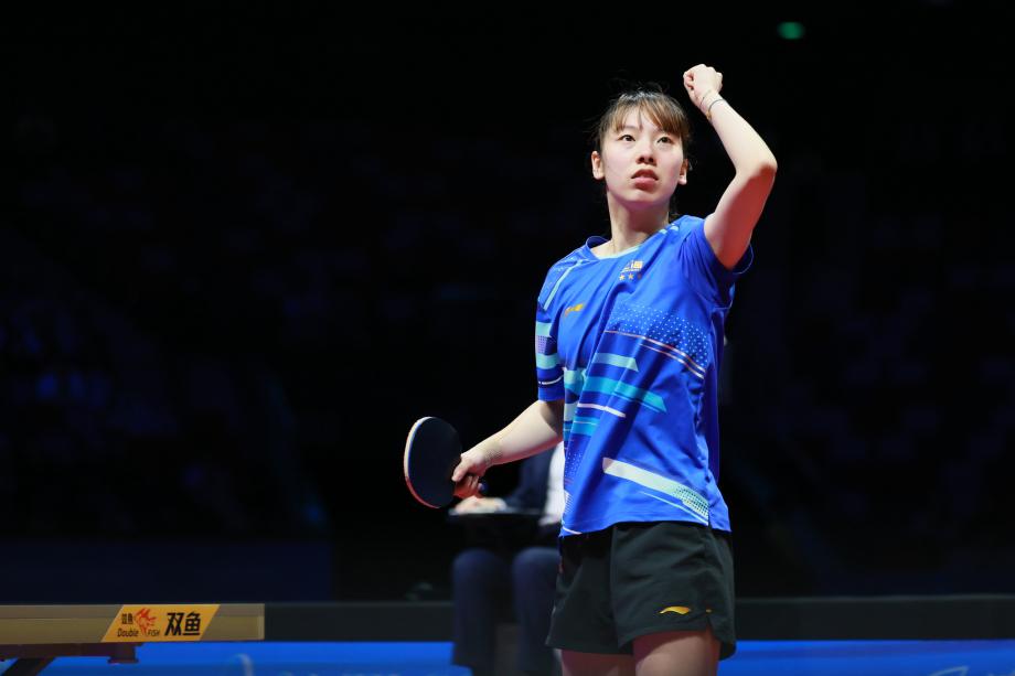 [图]全运会乒乓球女团铜牌赛：上海3-0黑龙江